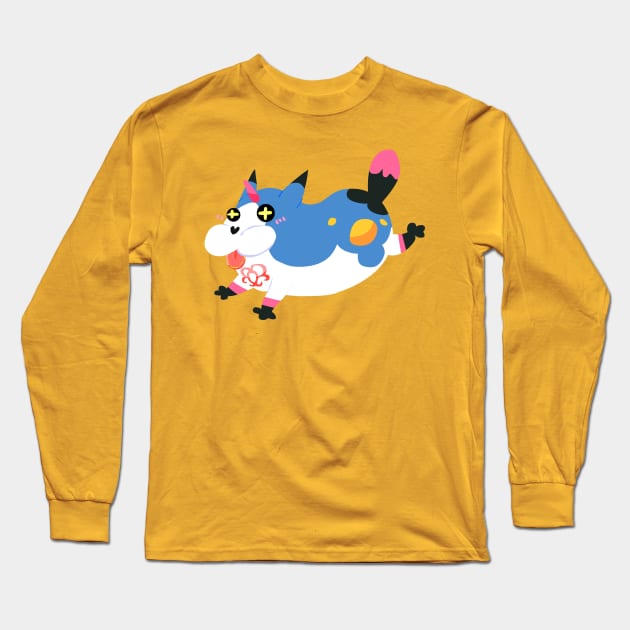 Bouncy Boy Long Sleeve T-Shirt by sky665